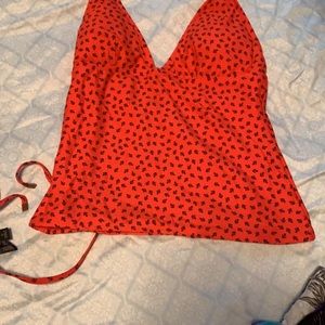 Ann Taylor Swim - 3 piece suit set red w/navy anchors Ann Taylor Swim - 3 piece suit set red w/navy anchors
